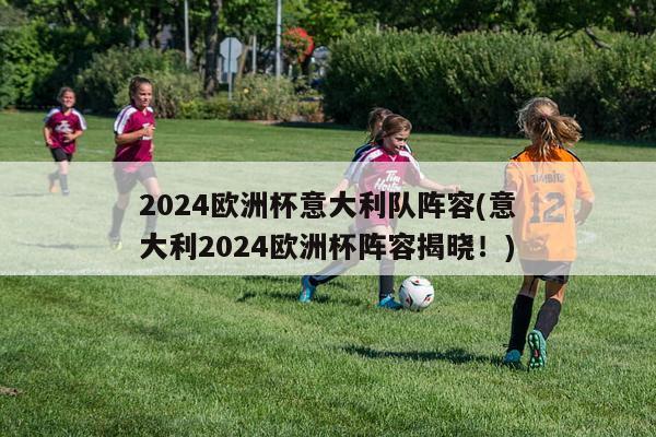 2024欧洲杯意大利队阵容(意大利2024欧洲杯阵容揭晓！)