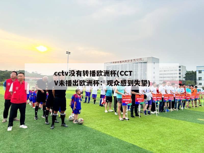 cctv没有转播欧洲杯(CCTV未播出欧洲杯：观众感到失望)